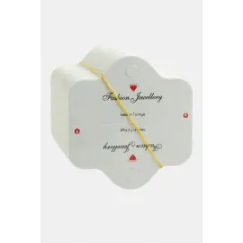 Elmas Kolye Kartı 200 Adet-Beyaz