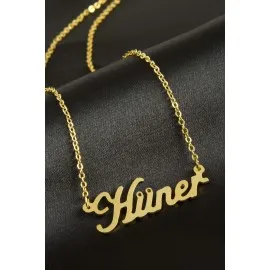 Hüner isimli kolye -Sarı