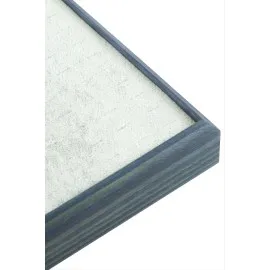 Ahşap Anfora Kumaş Piercing Küpelik 18X24 Cm-Gri