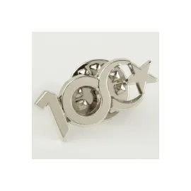 Cumhuriyetin 100. Yılına Özel Yaka Rozet-Gümüş Rengi