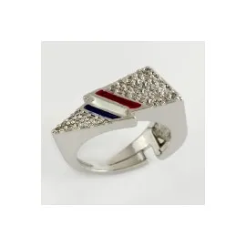 Şimşek Taşlı Yüzük-Gümüş Rengi