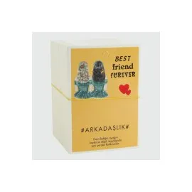 3Lü Arkadaşlık Bileklik Kartı-Sarı