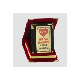 Canım Sevgilim Plaketi-Kırmızı