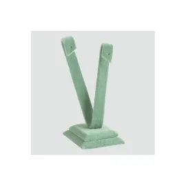 Anfora Kumaş Palmiye Küpelik-Yeşil