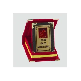 Yılın En İyi Sevgilisine Plaketi-Kırmızı