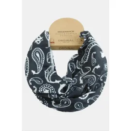 Çini Desenli Bandana Boyunluk-Renkli