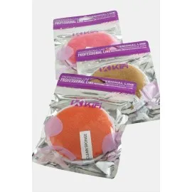 Çift Taraflı Makyaj Süngeri Büyük 11 Cm-Renkli