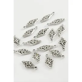 Köşeli Tesbih Püskül Aparatı 50 Gram-Gümüş Rengi