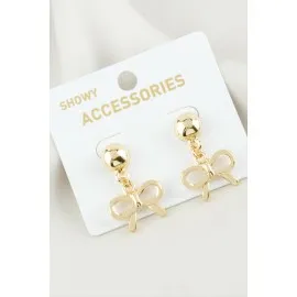 Fiyong Metal Küpe-Sarı