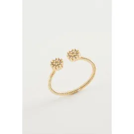 Kartanesi Zirkon Taşlı Yüzük-Sarı