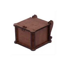 Ahşap Yüzük Kutusu-Açık Kahverengi
