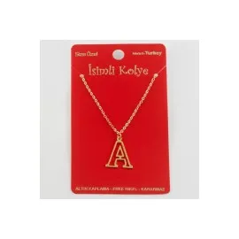 Prinç Harfli Kolye-A
