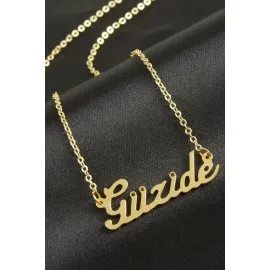 Güzide isimli kolye -Sarı