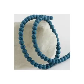 6 Mm Mat Lav Taşı-Mavi