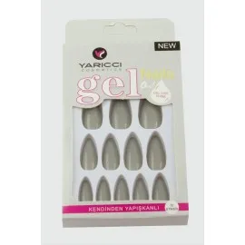 Orange Takma Tırnak-Gri