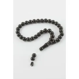 Plastik Tesbih 8 Mm-Siyah