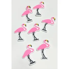 Flamingo Silikonlu Figür 1 Adet-Pembe