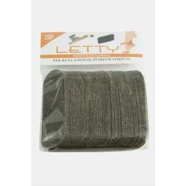 100 Adet Letty Kağıt Törpü-Siyah