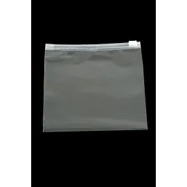 15X15 Fermuarlı Şeffaf Poşet 1 Adet-Şeffaf