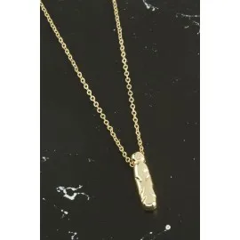 İ Harfli Balon Kolye-Sarı