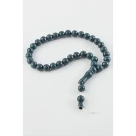 Plastik Tesbih 8 Mm-Petrol Yeşili