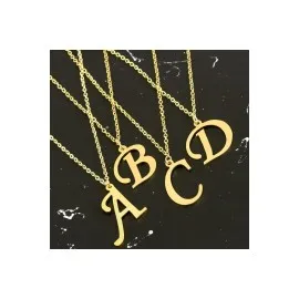 Prinç Harfli Kolye-A