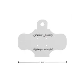 Kolye Ve Set Kolye Kartı-Beyaz