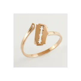 Jilet Lüks Çelik Yüzük-Bronz