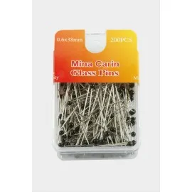 200 Adet Kutulu Toplu İğne-Siyah