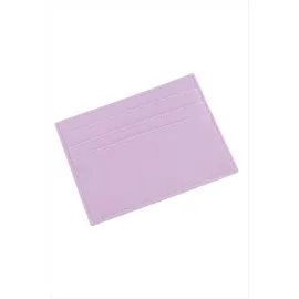 Kartlık Deri Cüzdan-Lila