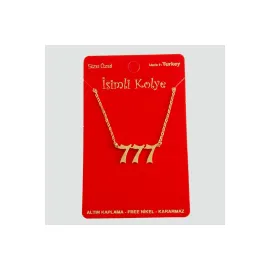 Uğurlu Rakamlar Uçlu Kolye-7