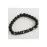 Onix Hematit Doğaltaş Bileklik-Siyah