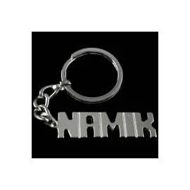 Namık İsimli Anahtarlık-