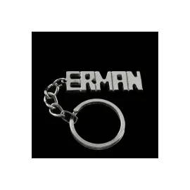 Erman İsimli Anahtarlık-