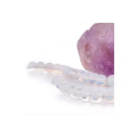 8 mm Opal Taşı Ay Taşı-Açık Mavi