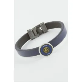 Lacivert Renkli Suni Deri Bileklik-Lacivert