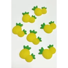 Ananas Silikonlu Figür 1 Adet-Sarı