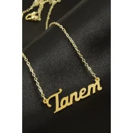 Tanem İsimli Kolye -Sarı