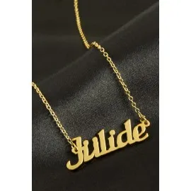 Jülide isimli kolye -Sarı