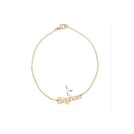 Beyhan Isimli Kolye -Sarı