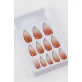 Orange Takma Tırnak-Sütlü Kahve