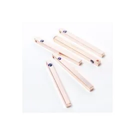 Nazar Boncuklu Kare Çubuk Aparat-Roz