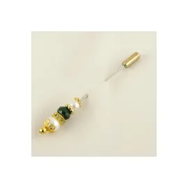 5 Adet İnci Kristal Şal İğnesi-Renkli