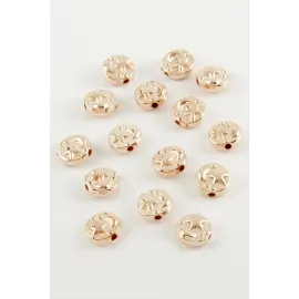 Yıldız Kolye Ucu Bileklik Aparat 1 Adet-Sarı