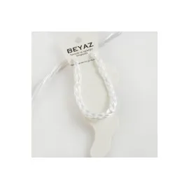 Renkli Örgülü Vinlex İp Halhal-Turuncu