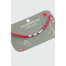 Kum Boncuk Halhal-Açık Pembe