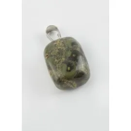 Labradorit Doğaltaş Kolye Ucu-Yeşil
