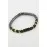 Hematit Onix Doğaltaş Bileklik-Antrasit