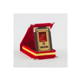 Tek Varlığıma Plaketi sevgililer günü hediyesi-Kırmızı