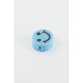 Emoji Fimo Boncuk 100 Adet-Renkli